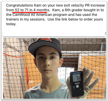 Baseball Hands & Speed Trainer + FREE 10 Day Bat Speed / Exit Velocity Program
